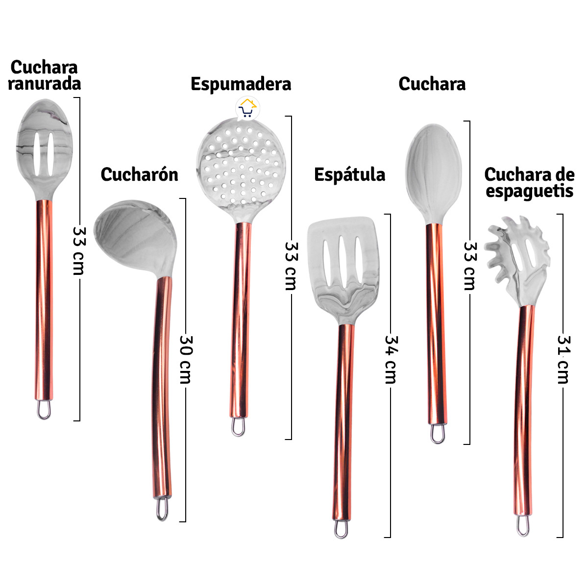 Miniatura 5 de Juego Utensilios Cocina COCI93